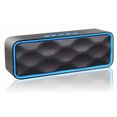 thumbnail image 1 of Haut-parleur Stéréo Bluetooth Sans Fil avec Microphone Intégré Double Pilote, 1 of 5
