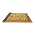 thumbnail image 2 of Ahgly Company Indoor Square Abstract Brown Modern Area Rugs, 8' Square, 2 of 4