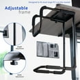 thumbnail image 4 of VIVO Large Heavy Duty Adjustable Under-Desk PC Mount, Black Computer Case Holder, 4 of 8