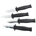 thumbnail image 3 of Cuchillo de daga que desaparece para trucos, hoja de plástico falsa retráctil, broma divertida, utillaje de Halloween, mordaza, juguete mágico, 1 ud., 3 of 3