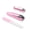 Pink, variant on PAFASON Ultra Sharp Nail Clipper Set, 2 Pack Fingernail and Toenail Trimmer Cutter, Stainless Steel, Curved Blade, Sturdy, Nail Catcher, Nail Files for Men and Women