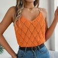 thumbnail image 7 of Mrat Workout Tank Tops Women's Fashion Tank Tops Summer Sleeveless Casual Loose Blouses Womens Tank Topsted S-153 Orange S, 7 of 7