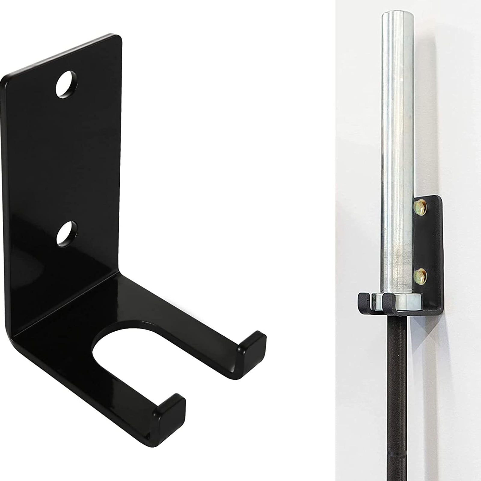 Yokua Single for Barbells Metal Hanger Wall Mounted Gym Garage Barbell Rack