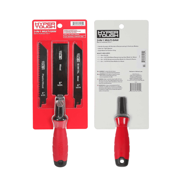 Hyper Tough 3-in-1 Multi-Saw with Interchangeable Blades photo 8