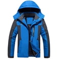 thumbnail image 3 of Aloohaidyvio Lightweight Rain Jacket for Men Rain Coat Windbreaker Waterproof Hood Softshell Jacket for Outdoor Hiking Trave, 3 of 5
