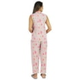 thumbnail image 4 of Phagun Pajamas Set Printed Rayon Sleepwear Sleeveless Nightwear For Women, 4 of 7
