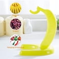 thumbnail image 3 of Colgador de plátanos Soporte para árbol de plátanos Amarillo Soporte de exhibición de plátanos moderno Gancho para almacenamiento de frutas en el mostrador de la cocina, Modelo: Amarillo, 3 of 5