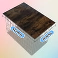 thumbnail image 2 of Skywin Dog Crate Topper Wood (Rustic) - 42 x 28 Inches Dog Crate Table Topper, Premium Dog Kennel Topper, Functional Pet Crate Furniture Table Dog Crate Accessories (Does NOT Include Dog Crate), 2 of 4