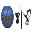 thumbnail image 1 of Bible Player Solar Charging 4G Capacity Portable Electronic Bible Reader with LED Light for Bible Listener Spanish Blue, 1 of 5