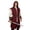 WQRG1-Wine, variant on Meichang Men's Medieval Sleeveless Hooded Cloak Halloween Cosplay Costumes Vintage Renaissance Long Cape