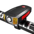 thumbnail image 1 of Black Friday TIMIFIS Camping Accessories USB Rechargeable LED Bicycle Headlight 130dB Horn Speedometer Counter Christmas Gifts, 1 of 1