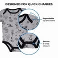 thumbnail image 3 of Disney Toy Story Woody Buzz Lightyear Slinky Dog 5 Pack Bodysuits Newborn to Infant, 3 of 5