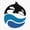 1pcs, variant on Vintage SeaWorld Logo Ocean Sticker