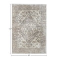 thumbnail image 3 of Rugs America Leopold LX30A WhiteWash Oriental Transitional Cream Area Rug, 7' x 9', 3 of 10