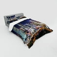 thumbnail image 3 of Ambesonne Urban Bedding Set 3 Pcs, Skyline of Modern City, Twin, Multicolor, 3 of 3