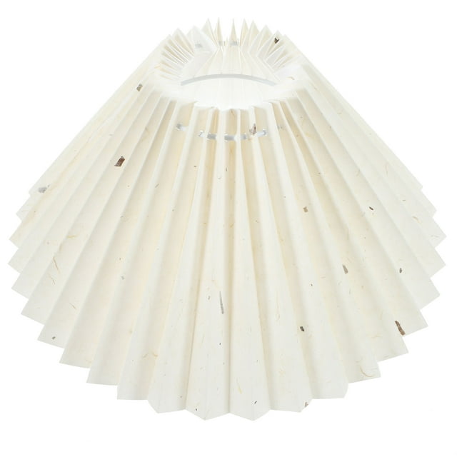 ELAYARD Abat-Jour Plissés pour Lampes de Table Kaki Fer 1 Ensemble Style Domestique