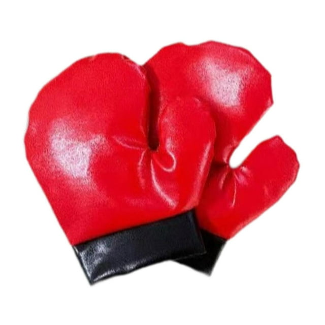 Guantes para máquina de boxeo de piel sintética para niños, saco de boxeo profesional, guantes de entrenamiento de boxeo para Karate Sanda