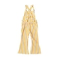 thumbnail image 6 of Franhais Baby Girls Suspender Romper, Summer Stripe Sleeveless Jumpsuit, 6 of 7