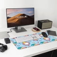 thumbnail image 6 of Cauagu Gnome Pool Party for Large Mouse Pad,XXL Extended Gaming Mouse Mat Long Extended Desk Mat Big Desk Pad Mat(16 x 29.5in) for Work/Game/Office/Home, 6 of 8
