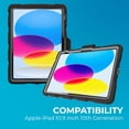 thumbnail image 2 of Funda para iPad Gumdrop Hideaway Rugged para Apple 11.ª generación, color negro, 2 of 7