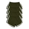 thumbnail image 4 of Ashirexll Workout Shorts Women, Athletic Shorts, 4PC Women Casual Summer Sports Shorts Workout Yoga Shorts Active Shorts, 4 of 6