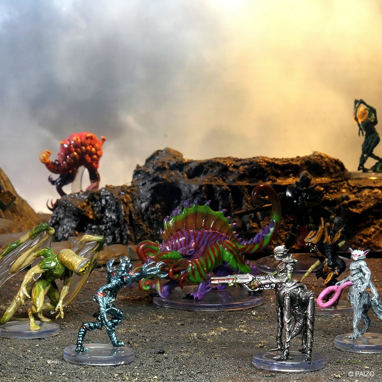Starfinder Battles: Planets of Peril 8 ct. Brick - 32 Miniatures