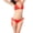 Red, variant on Women's Swimsuit Two Piece Bikini Set High Waist Sexy Push Up Beach Swimwear No Padding No Wire Summer Bathing Suit