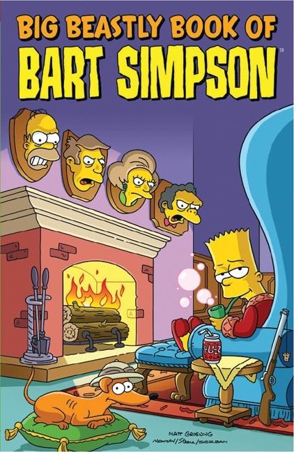 (Paperback)　Big　Pre-owned　Bart　Simpsons　Comic　Simpson　Book　Compilations:　Beastly　of