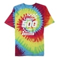 thumbnail image 4 of INDY 500 Camiseta estampada con efecto teñido anudado para hombre, multicolor, pequeña, 4 of 4