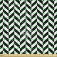 thumbnail image 2 of Ambesonne Chevron Fabric by the Yard Upholstery, Vintage Chevron Zigzags, 1 Yard, Black and White, 2 of 5