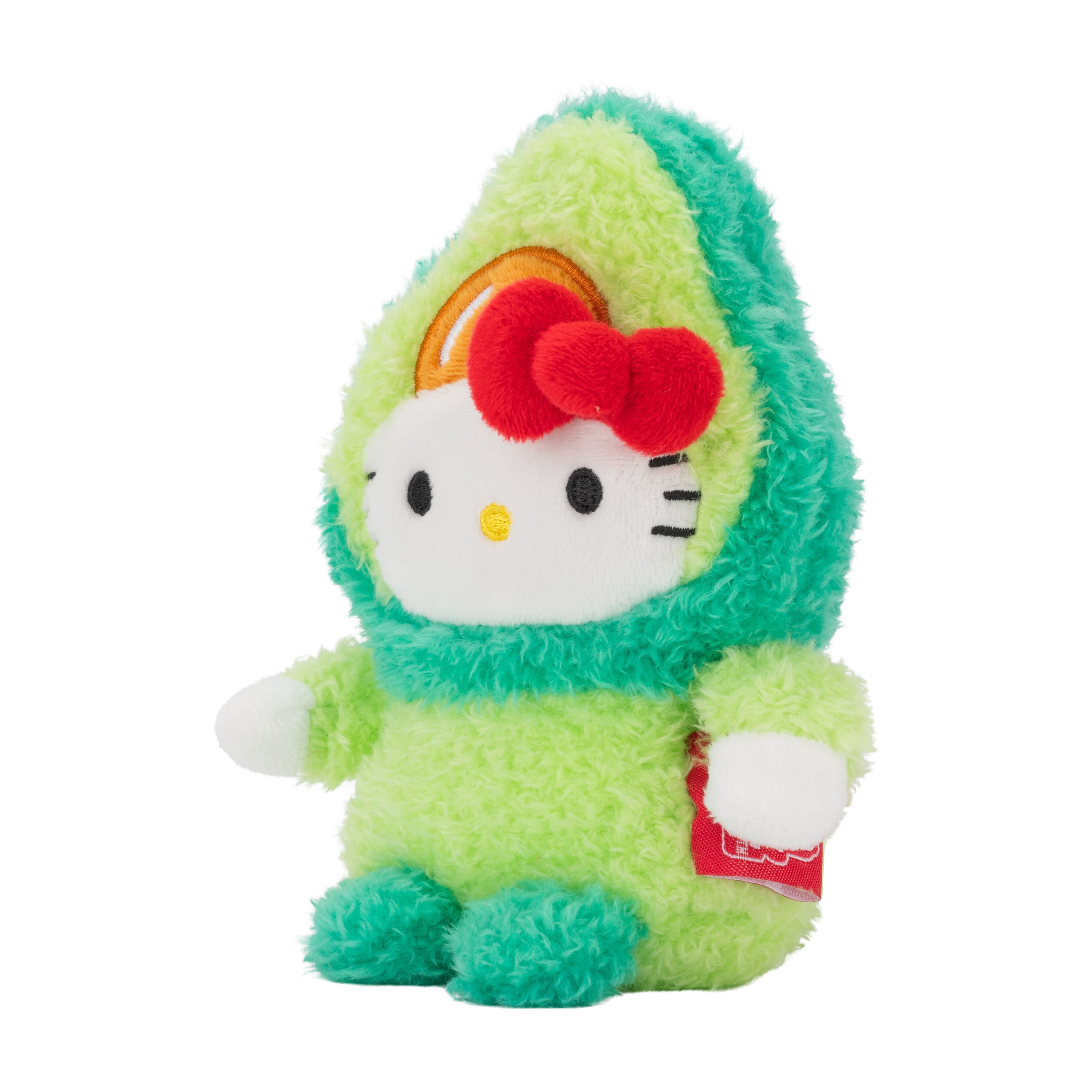 BumBumz by Russ 4.5-Inch Hello Kitty Avocado Plush Toy, Sanrio Licensed