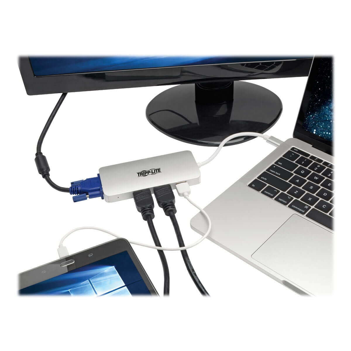 Tripp Lite USB C Docking Station w/USB Hub