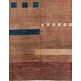 thumbnail image 1 of Ahgly Company Indoor Rectangle Abstract Orange Abstract Area Rugs, 7' x 9', 1 of 6