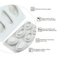 thumbnail image 4 of Cobblestone Shaped Cake  Cobblestone Shaped Cake  3D Pebbled Pastry  Silicone Baking, 4 of 7