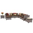 thumbnail image 1 of Catalina 9 Piece Outdoor Wicker Patio Furniture Set 09c, 1 of 6