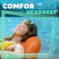 thumbnail image 4 of Sunlite Sports River Raft Inflatable 53 Inch, Heavy Duty Water Float to Lounge Above Lake and River, Outdoor Water Tube Sport Fun, Recreational Use, (Pissed Off Peter Angry Bear), 4 of 5