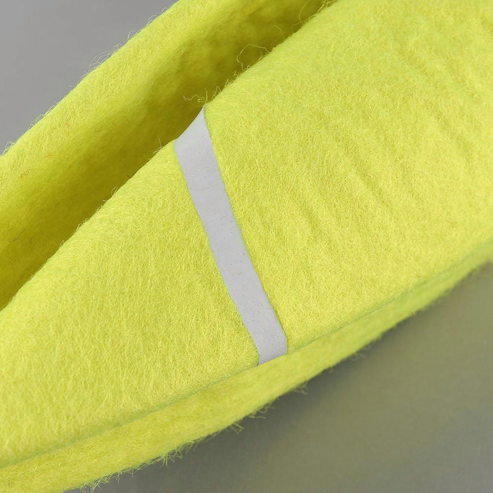 UPKOCH Tennis Practice Balls Rubber 2Pcs