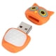 thumbnail image 5 of Dispositivo de memoria flash de almacenamiento a granel de alta velocidad con apariencia de búho naranja en disco U de dibujos animados 64GB, 5 of 5