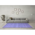 thumbnail image 3 of Ahgly Company Indoor Rectangle Abstract Blue Modern Area Rugs, 6' x 9', 3 of 4