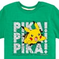 thumbnail image 3 of Pokémon - Pika Wall - Youth Short Sleeve Graphic T-Shirt, 3 of 5