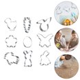 thumbnail image 6 of WASHWEPE 9Pcs Biscuit Molds Stainless Steel Butterfly Rabbit Head Sheep for Baking Activities and Kitchen Tools, 6 of 7