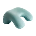 thumbnail image 2 of Almohada de viaje para escritorio de oficina, almohada para la siesta, almohada de espuma viscoelástica, almohada para dormir la siesta Verde, 2 of 9