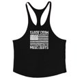 thumbnail image 1 of Nuevas llegadas Bodybuilding stringer tank top hombre algodón gimnasio camiseta sin mangas hombres Fitness chaleco Singlet ropa deportiva entrenamiento tanktop Tan Jianjun unisex, 1 of 2