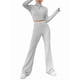 thumbnail image 1 of Conjunto de Pijama de Larga para Mujer, Conjunto de Pijama Informal de 2 Piezas, Ropa de Dormir de Otoño Gris M, 1 of 9