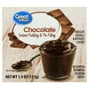 (5 pack) (5 Pack) Great Value Chocolate Instant Pudding & Pie Filling, 3.9 oz