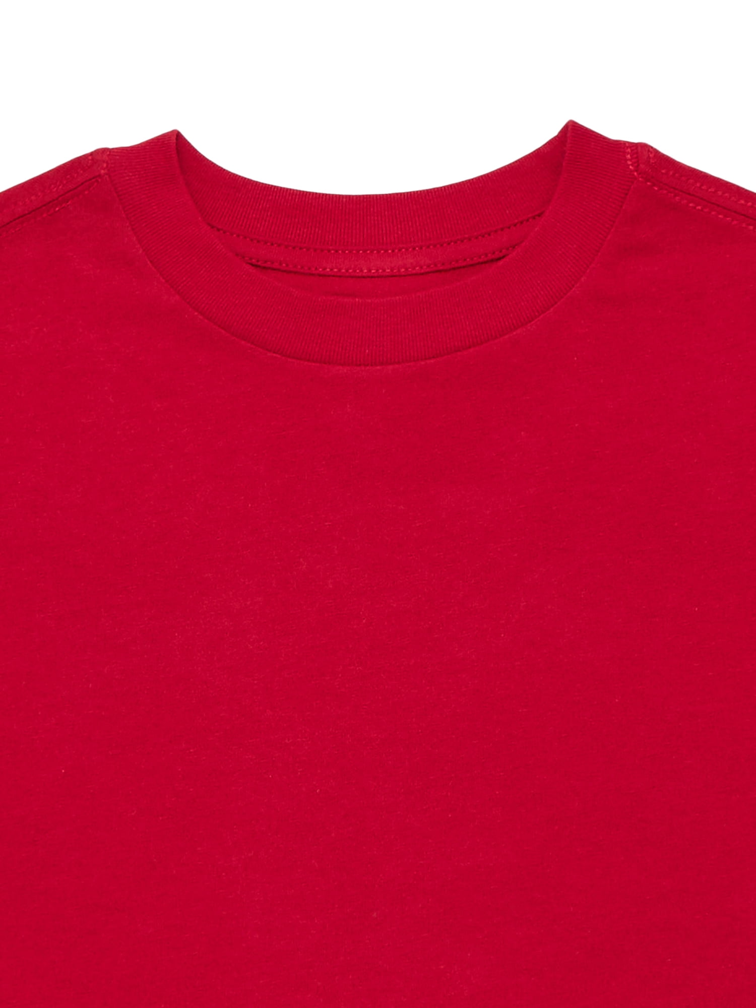 Wonder Nation Little Boys Multipack Short Sleeve Tees, 3-Pack, Sizes 4-10