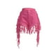 thumbnail image 3 of WILLBEST Pantalones Cortos Casuales para Mujer, Cómodos y Versátiles, con Detalle de Flecos para Fiesta de Verano, Discoteca, Tejido Elástico y Transpirable. XXXL, 3 of 7