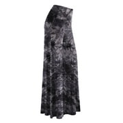 Made by Johnny Womens Chic Tie Dye Palazzo Pants XL BLACK