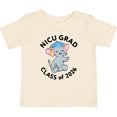 thumbnail image 3 of Inktastic Nicu Grad Class of 2026 Cute Elephant with Blue Cap Boys or Girls Baby T-Shirt, 3 of 5