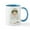 White/Blue Inside, variant on CafePress - Christmas Cute Baby Angel Praying Mugs - 11 oz Ceramic Mug - Novelty Coffee Tea Cup